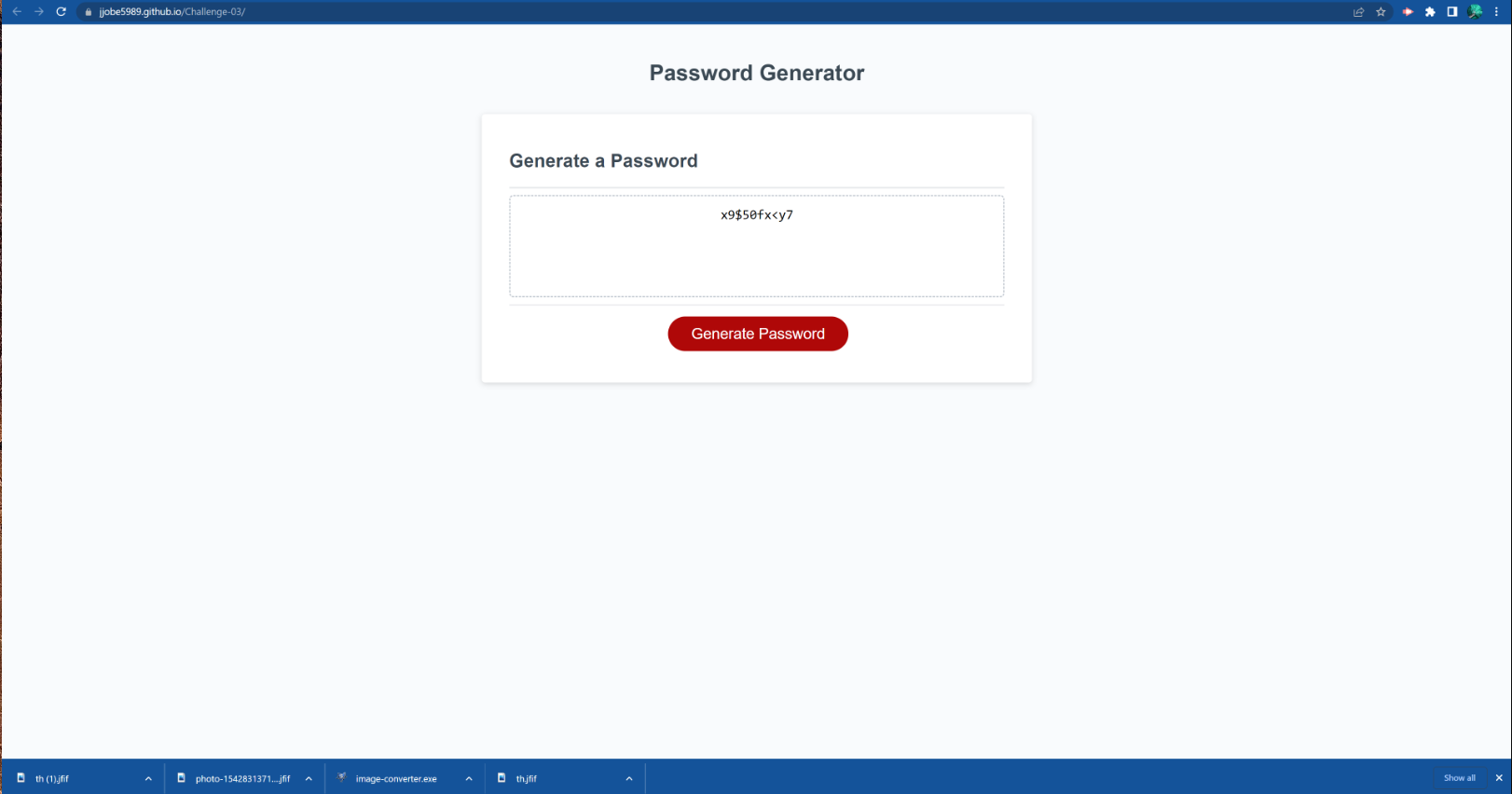 Password Generator logo